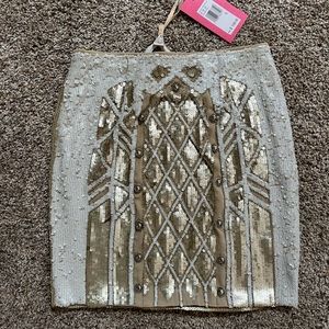 Size small embellished skirt. Never worn. Bought from Nordstrom a while back